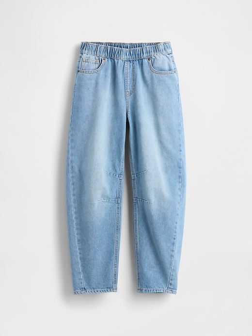 jeans taille haute easy barrel pour enfants