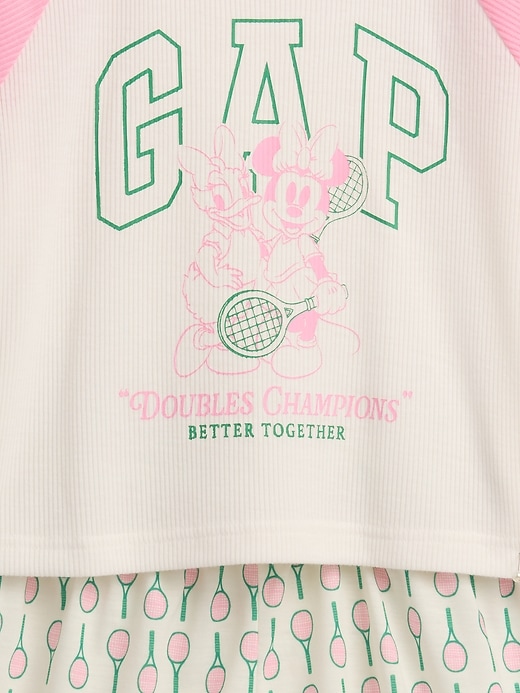 ensemble short de pyjama recyclé gap × disney pour enfants