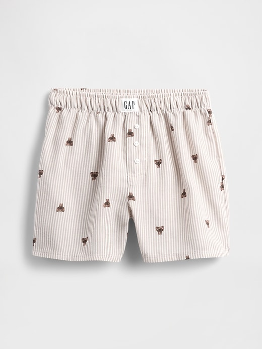 boxers de pyjama en flanelle recyclée pour enfants