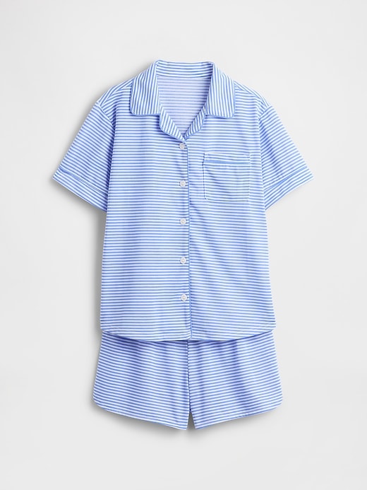 ensemble short de pyjama recyclé pour enfants