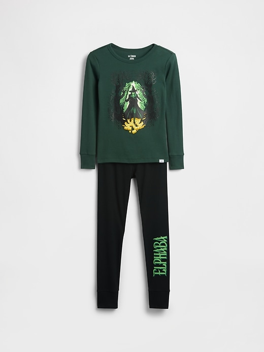 ensemble pyjama en coton bio brossé pour enfants