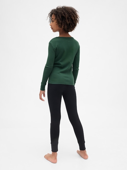 ensemble pyjama en coton bio brossé pour enfants