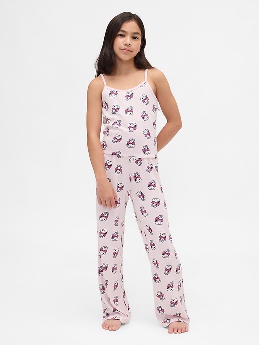 ensemble pyjama snoopy pour enfants débardeur recyclé