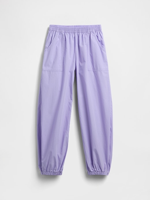 pantalons de jogging amples en popeline pour enfants