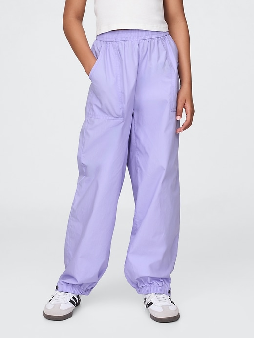 pantalons de jogging amples en popeline pour enfants