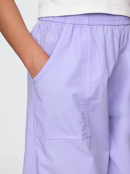 pantalons de jogging amples en popeline pour enfants