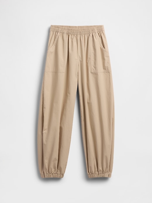 pantalons de jogging amples en popeline pour enfants