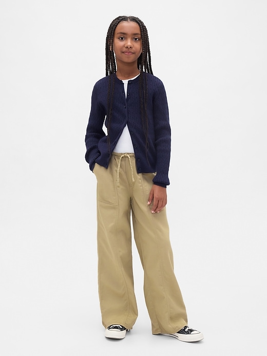 pantalon large facile à porter pour uniforme denfant