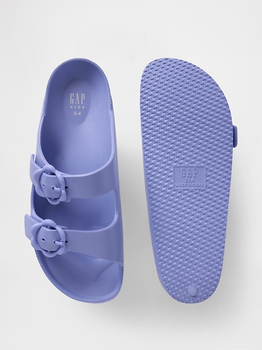 sandales pour enfants en eva à boucle fleur