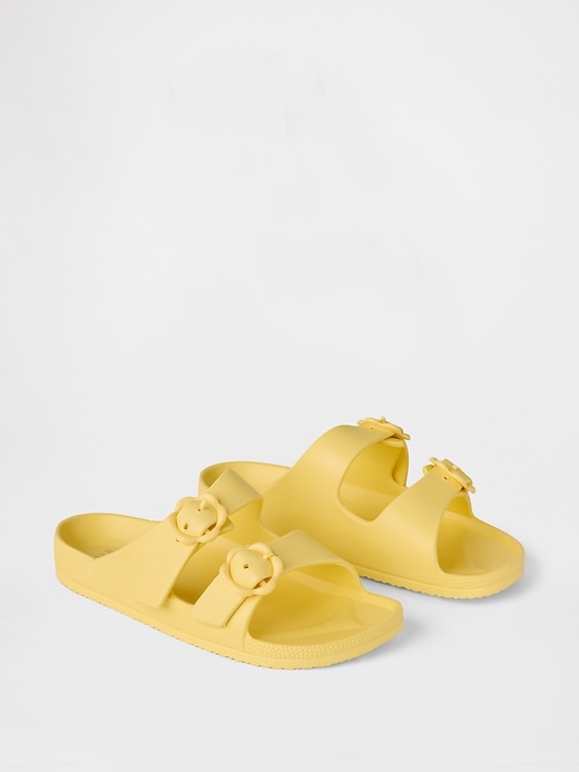 sandales pour enfants en eva à boucle fleur