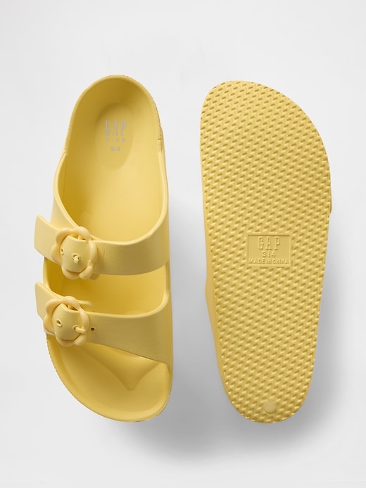 sandales pour enfants en eva à boucle fleur