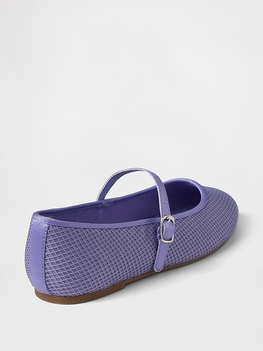 ballerines mary jane en résille pour enfants