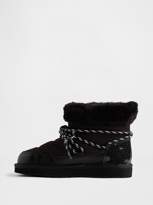 bottes matelassées à charme pour enfants