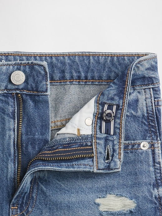 jupe en jean taille haute pour enfants