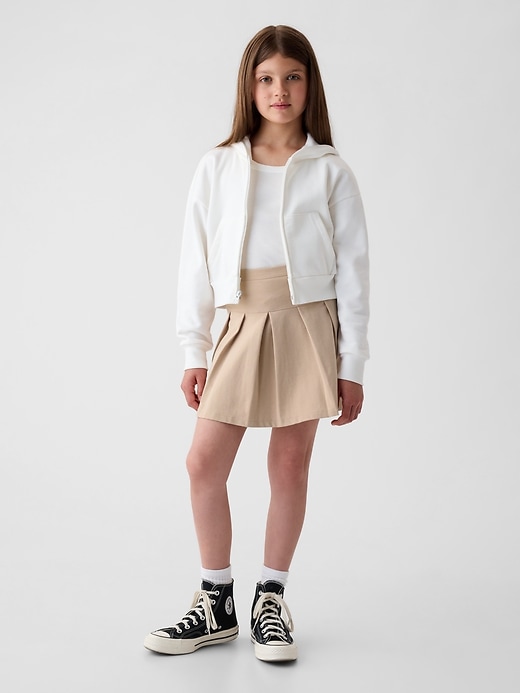 jupe plissée duniforme pour enfants