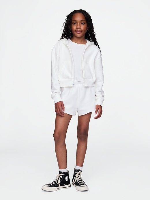 short de survêtement vintage doux pour enfants