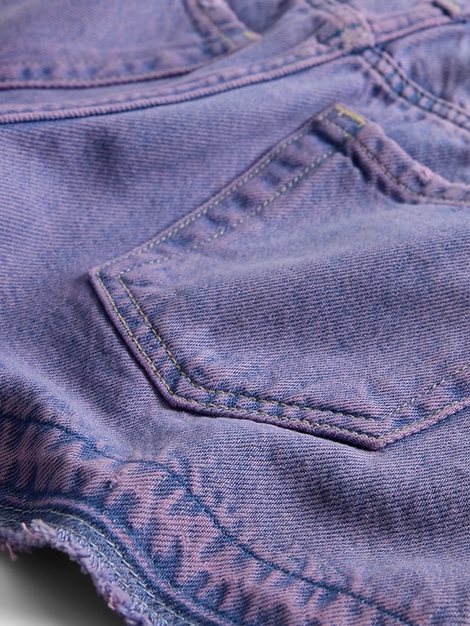 short en jean stride taille basse pour enfants