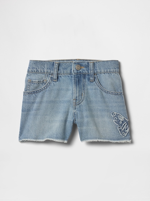 short en jean stride taille basse pour enfants
