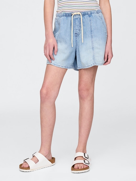 shorts en denim ultra-doux pour enfants