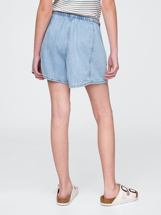 shorts en denim ultra-doux pour enfants
