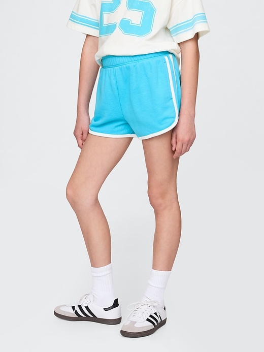 short de survêtement vintage doux dauphin pour enfants