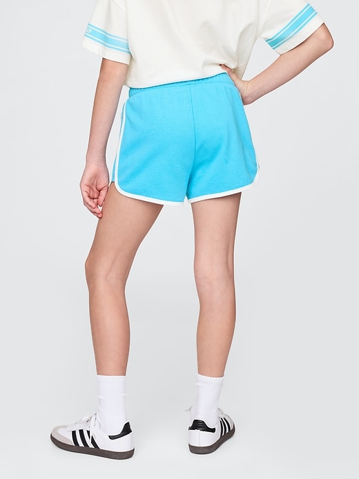 short de survêtement vintage doux dauphin pour enfants