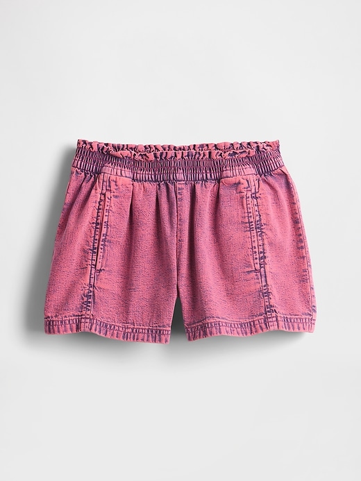 shorts en jean faciles à porter pour enfants