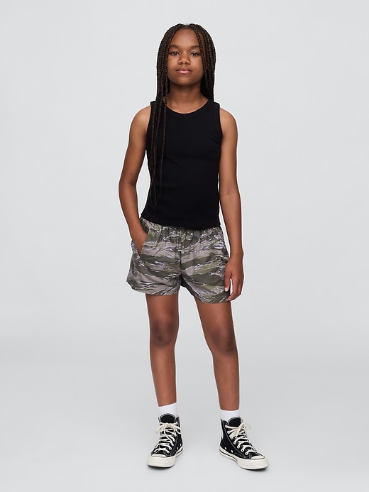 shorts faciles en popeline pour enfants