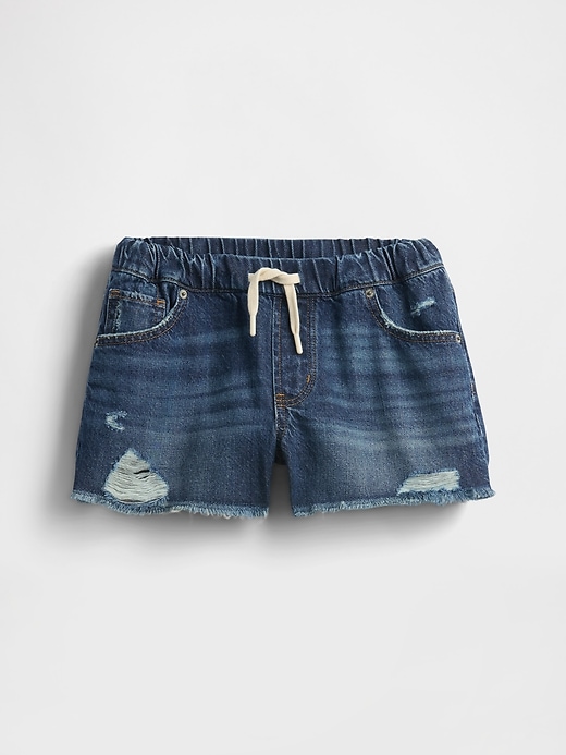 short en denim ultra-doux et facile à porter pour enfants