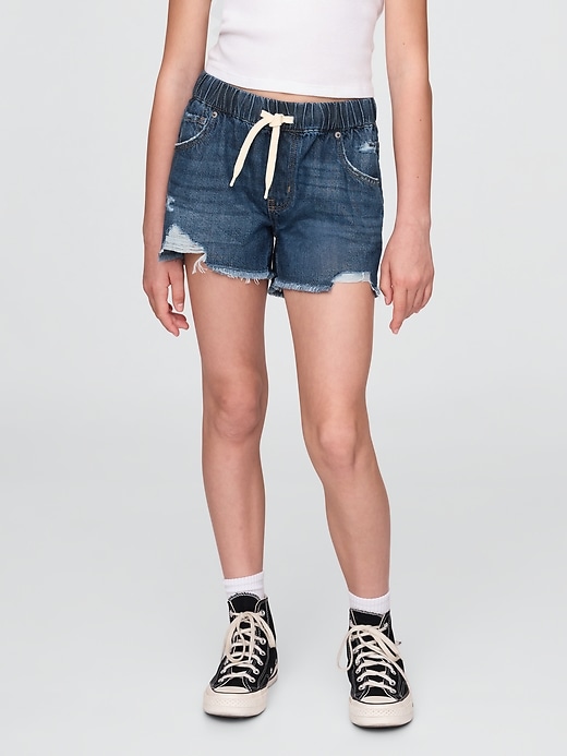 short en denim ultra-doux et facile à porter pour enfants