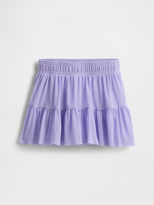 jupe-short facile en maille pour enfants