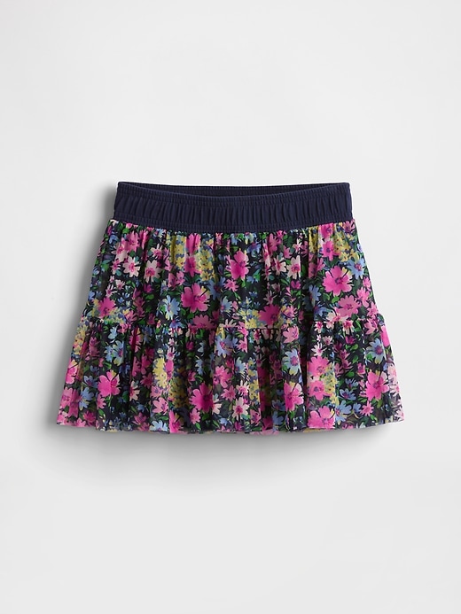 jupe-short facile en maille pour enfants