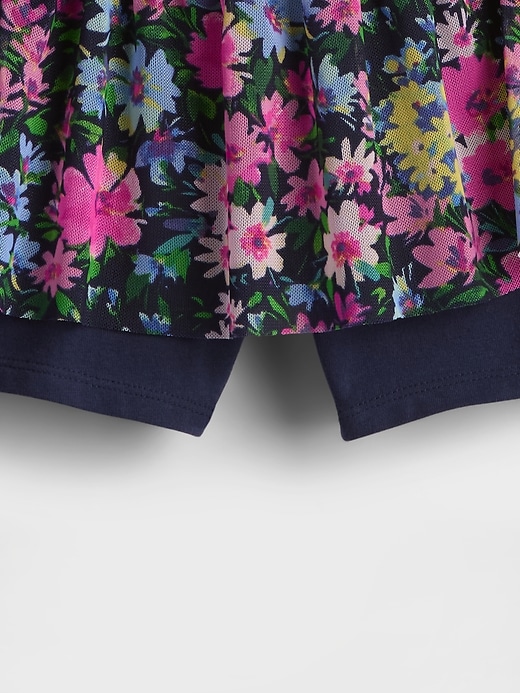 jupe-short facile en maille pour enfants