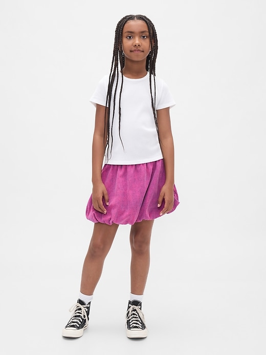 jupe bouffante en jean pour enfant