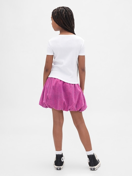 jupe bouffante en jean pour enfant