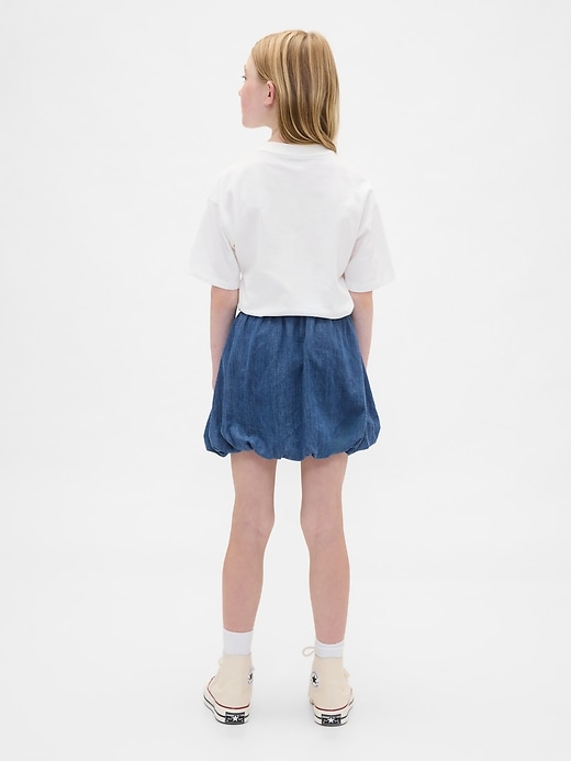 jupe bouffante en jean pour enfant
