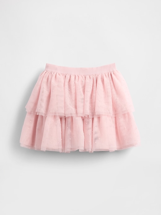 jupe en tulle à volants pour enfants