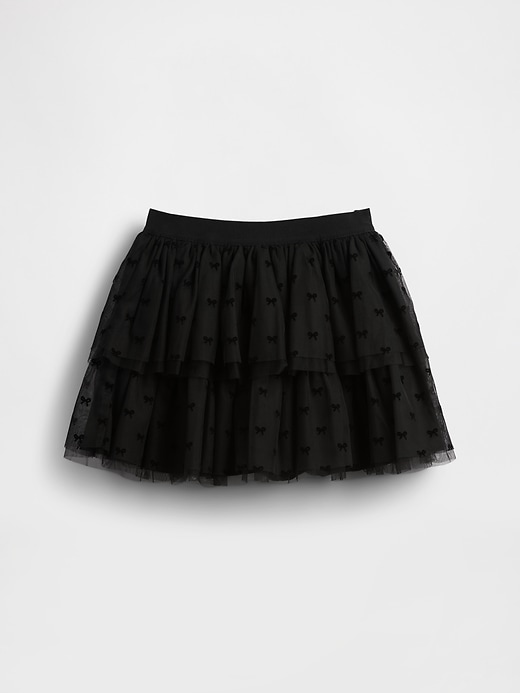 jupe en tulle à volants pour enfants
