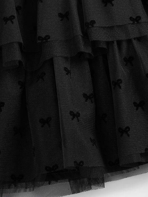 jupe en tulle à volants pour enfants