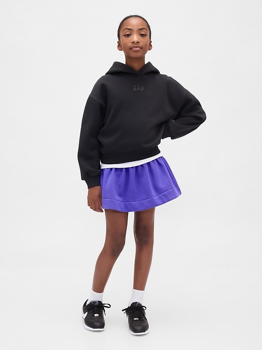 jupe smockée douce style vintage pour enfants