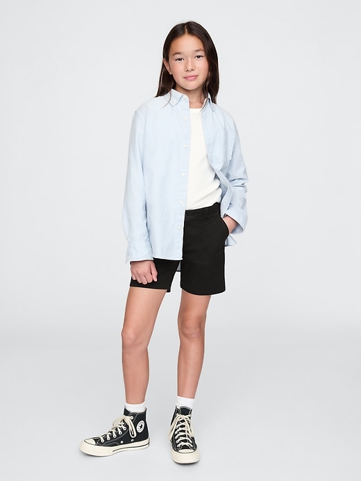 bermudas duniforme pour enfants taille mi-haute