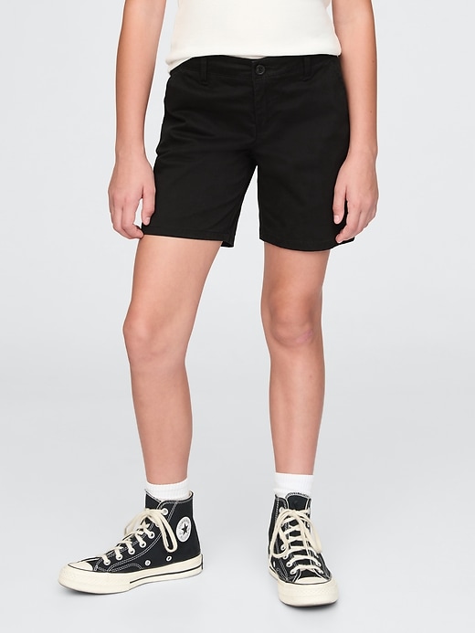 bermudas duniforme pour enfants taille mi-haute