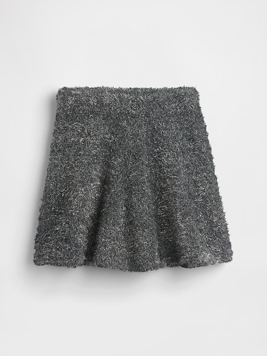 jupe pull à cils à franges pour enfants