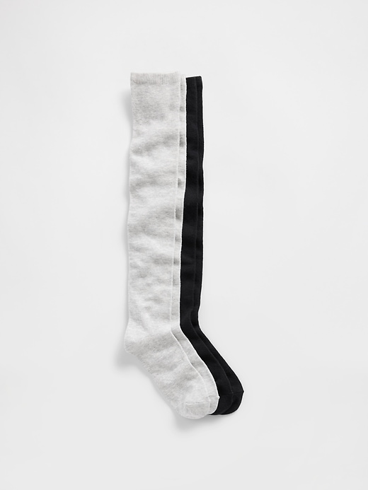 chaussettes hautes pour enfants paquet de 2
