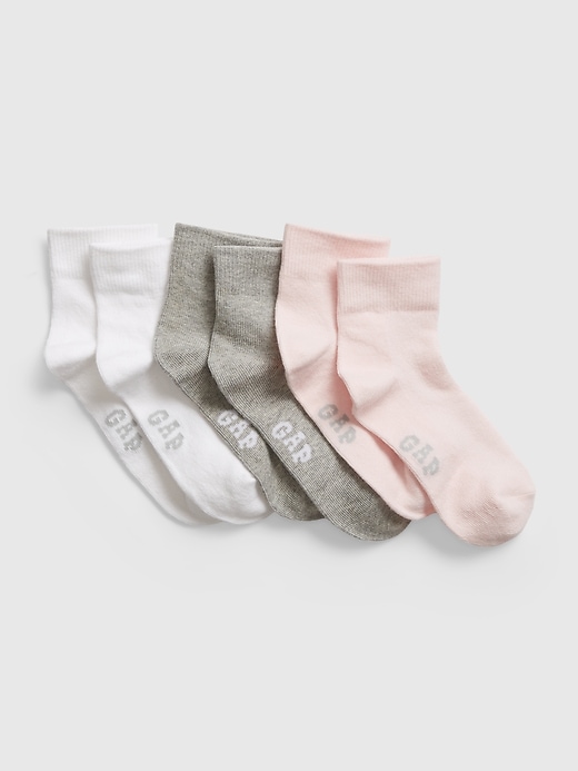chaussettes mi-mollet pour enfants paquet de 3