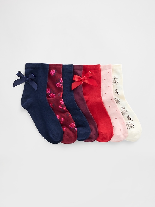 chaussettes montantes pour enfants paquet de 7