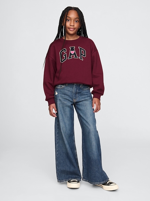 sweat-shirt vintage doux pour enfants