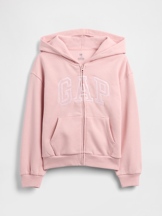 sweat à capuche vintage doux pour enfants avec logo gap arch