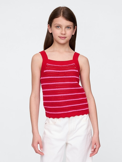 débardeur au crochet pour enfants