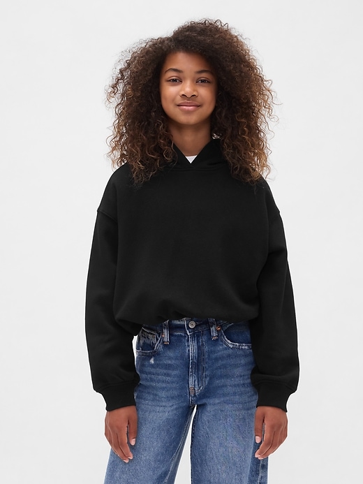 sweat à capuche oversize vintage pour enfants